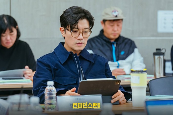 Proses pembacaan naskah perdana drama Korea Confidence Queen.