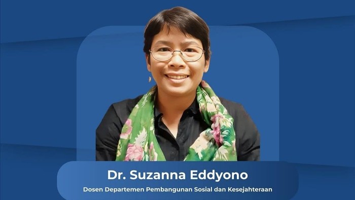 Dosen Departemen Pembangunan Sosial dan Kesejahteraan Fakultas Ilmu Sosial dan Ilmu Politik (Fisipol), Dr. Suzanna Eddyono, wafat, Selasa (12/8/2025).