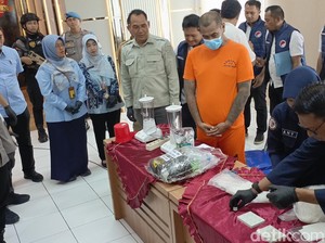 Edarkan 2 Kg Sabu, Driver Ojol di Semarang Terancam Hukuman Mati