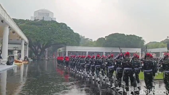 Gladi HUT ke-80 RI di Istana Merdeka