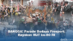 Freeport Gelar Parade Budaya: Miniatur Indonesia Hadir di ketinggian 2.400 mdpl