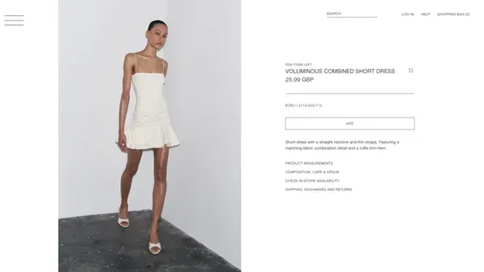 Iklan Zara tua kontroversi karena tampilkan model terlalu kurus.