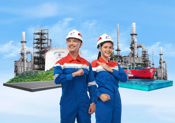 Ilustrasi pegawai Pertamina Patra Niaga
