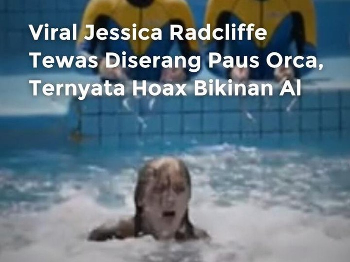 Jessica Radcliffe Tewas Diserang Paus Orca, Ternyata Hoax Bikinan AI