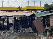 Kesaksian Warga Dengar Ledakan Sebelum 5 Bekas Rumdin TNI AD Terbakar