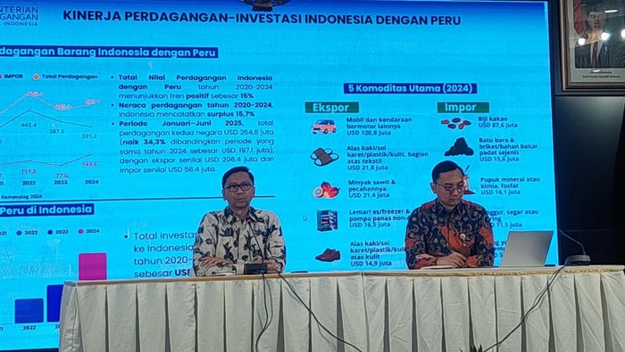 Direktur Jenderal Perundingan Perdagangan Internasional Kementerian Perdagangan Djatmiko Bris Witjaksono menerangkan target ekspor itu merupakan total antara kedua negara yang diharapkan dapat tercapai selama perjanjian dagang itu masih berlaku.