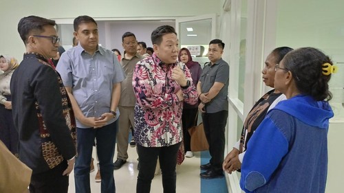 Kunker Komisi IX DPR RI ke RSUP Ben Mboi, Kupang, NTT. (Simon Selly/detikBali)