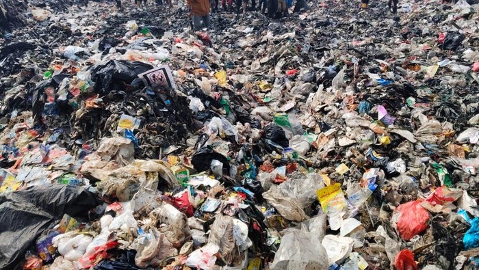 Lokasi operator alat berat tewas tertimbun di TPAS Galuga Bogor (Dok Polsek Cibungbulang)