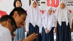 Keceriaan Pelajar Tunanetra Surabaya di Lomba Kemerdekaan