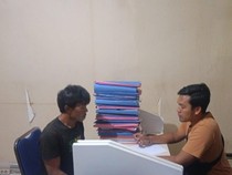 Maling Spesialis Gabah di Tabanan Ditangkap