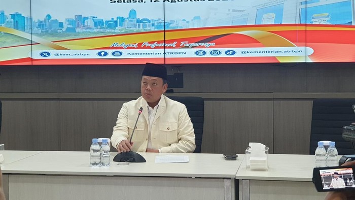 Menteri Agraria dan Tata Ruang/Kepala Badan Pertanahan Nasional (ATR/BPN) Nusron Wahid