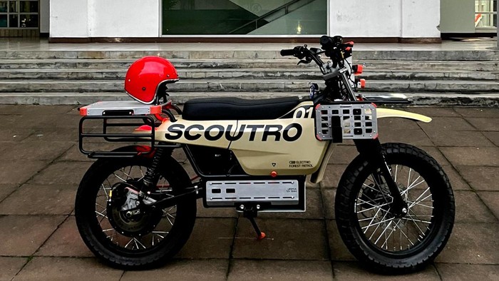 Motor listrik karya mahasiswa ITB