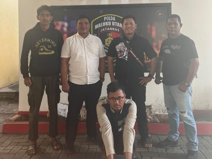 Pengungkapan kasus pembunuhan pegawai BPS di Halmahera Timur, Maluku Utara (dok. Istimewa)