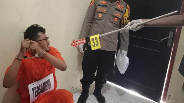 Pengungkapan kasus pembunuhan pegawai BPS di Halmahera Timur, Maluku Utara (dok. Istimewa)