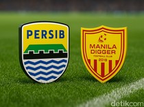 Babak Pertama Persib Vs Manila Digger: Maung Bandung Unggul 1-0