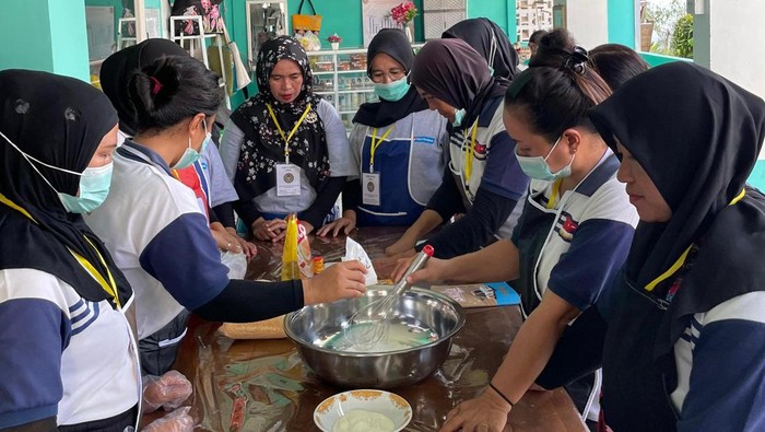 Pertamina mengadakan pelatihan ketrampilan untuk warga binaan Lapas Perempuan di Bengkulu.