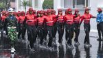 Suasana Gladi Kotor Jelang HUT ke-80 RI di Istana Merdeka
