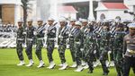 Suasana Gladi Kotor Jelang HUT ke-80 RI di Istana Merdeka