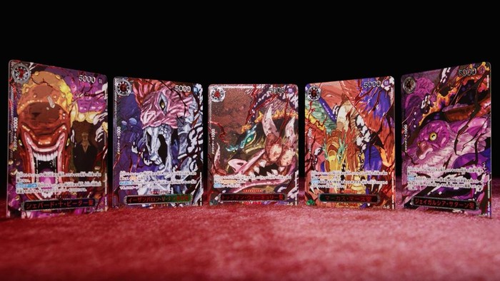 Tampilan Lima Tetua di Waralaba One Piece
