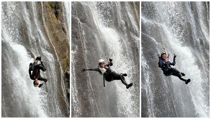 Wisata canyoneering di Desa Belitar Seberang, Bengkulu