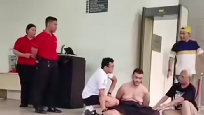 WN asal Uni Emirat Arab diamankan usai ngamuk di hotel daerah Jakarta Selatan (dok.istimewa)