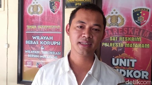 Kasatreskrim Polresta Mataram, AKP Regi Halili.