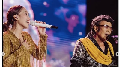 Ayu Ting Ting Kalem di Depan Rhoma, Lepas Kendali saat Sang Raja Cabut