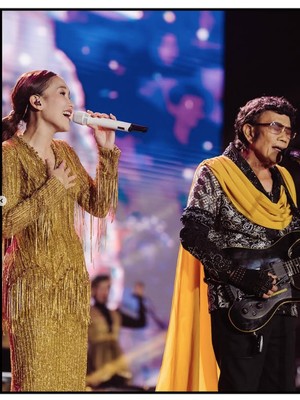 Ayu Ting Ting Kalem di Depan Rhoma, Lepas Kendali saat Sang Raja Cabut