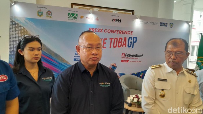 Direktur Komersial Injourney Tourism Development Corporation (ITDC), Troy Reza Waroka (Nizar Aldi/detikSumut)