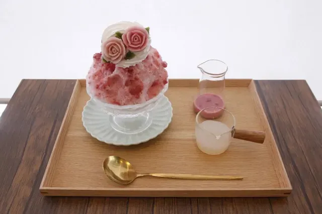es krim unik berbentuk bunga cantik jadi hits di Jepang