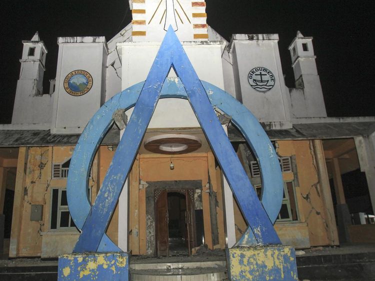 Gereja Kristen Injil di Sarmi Papua Rusak Parah Pascagempa M 6,4