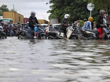 Titik-titik Banjir di Jakarta Imbas Hujan Deras Senin Pagi