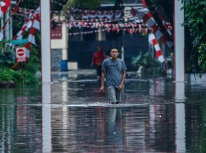 BMKG Sumsel Imbau Waspada Banjir Air Pasang di Tepian Sungai Capai 3,7 Meter
