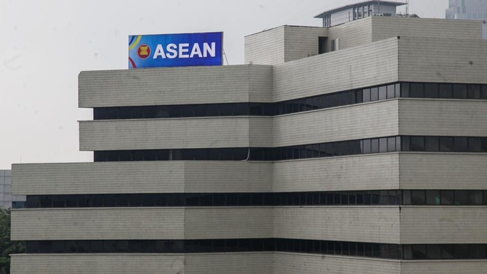 Ilustrasi gedung ASEAN