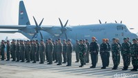 Indonesia memberangkatkan 66 personel yang tergabung dalam Satgas Garuda Merah Putih II, yang terdiri dari prajurit TNI, perwakilan kementerian/lembaga terkait, serta Badan Amil Zakat Nasional (Baznas).   