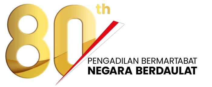 Logo HUT ke-80 Mahkamah Agung