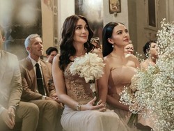 8 Gaya Memukau Luna Maya & Raline Shah Jadi Bridesmaid Millane Fernandez