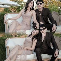 Sebagai pasutri baru, Luna dan Maxime juga memamerkan kemesraan mereka. Keduanya kompak tampil santai namun tetap stylish. Foto: Instagram/@lunamaya