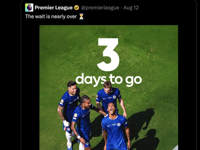 Meme Arsenal dan angka 2 jelang bergulirnya Liga Inggris 2025/2026.