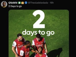 Fans satu ini malah mengubah gambar pose tim Chelsea sebelumnya menjadi Arsenal dengan angka 2 besar menuju kick-off Liga Inggris. Ya, ampun! (Foto: Twitter)