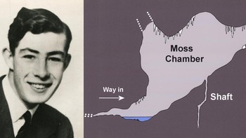 Di usia 20 tahun, Neil Moss, adalah penjelajah termuda dalam daftar ini. Moss dan delapan temannya dari British Speleological Society memasuki gua di Derbyshire dengan harapan menemukan lorong baru. Namun belokan tajam di jurang vertikal menyebabkan Moss terjepit. Meski bantuan datang, tali yang diikatkan ke Moss tidak cukup kuat dan terus putus di tepi batu yang tajam. Setelah beberapa jam, polusi dan kekurangan oksigen menyebabkan Moss disorientasi. Kadar karbon dioksida yang tinggi menyebabkan tiga penyelamat kehilangan kesadaran. Hujan deras menyebabkan tim penyelamat meninggalkan gua dan saat kembali, Moss tewas. Foto: Mountain rescue