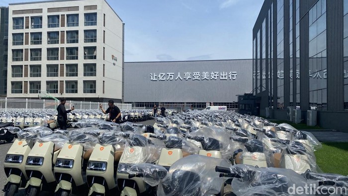Pabrik Yadea di Wuxi