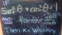 Wajib pintar! Makan di sini bisa jauh lebih hemat jika memecahkan rumus matematika yang dipajang pemilik restoran. Foto: Buzzfeed