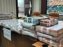 Penampakan Duit Rp 17 M Disita dari Kasus Korupsi Sekda-Anggota DPRK Aceh Jaya