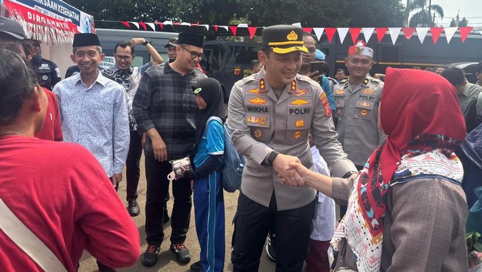 Polres Bogor gelar Gerakan Pangan Murah sambut HUT RI (dok.Polres Bogor)