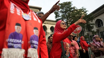 Putusan MA Malaysia Soal Tahanan Rumah Najib Razak Disambut Sorak Sorai Pendukung