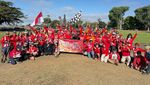 Ratusan Peserta Meriahkan Gowes Kemerdekaan di San Fransisco