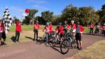 Ratusan Peserta Meriahkan Gowes Kemerdekaan di San Fransisco
