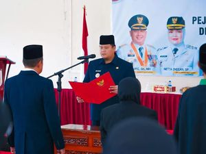 Sekda Banyuasin Lantik 33 Pejabat Fungsional, Dorong Pelayanan Publik Optimal