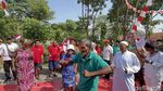 Kemeriahan Lomba di Liponsos Keputih Sambut Hari Kemerdekaan RI